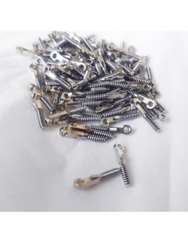 100 Piezas Bisagras de Metal para Gafas ALEYHA - Reemplazo