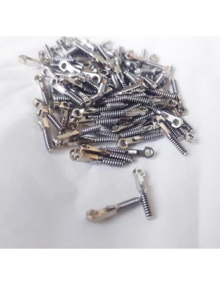 100 Piezas Bisagras de Metal para Gafas ALEYHA - Reemplazo