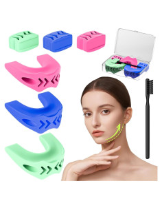 Ejercitador de Mandíbula Azrra 6 Piezas Silicona