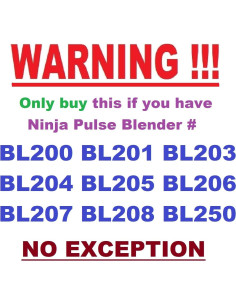 Tapa de bloqueo Ninja para tazón 1.18L y 1.42L Pulse 2