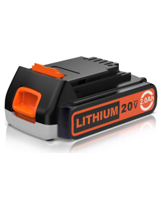 Batería de Litio 20V 2.0Ah Black and Decker Compatible