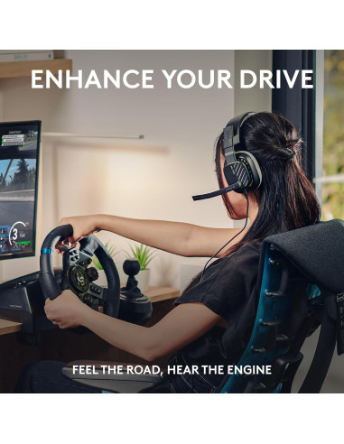 Volante y Pedales Logitech G923 + Auriculares ASTRO A10