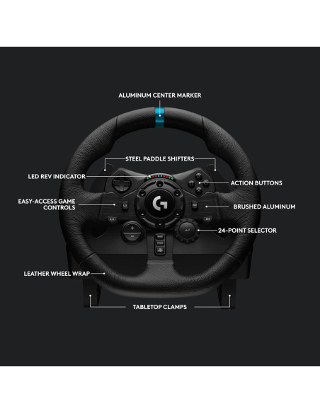 Volante y Pedales Logitech G923 + Auriculares ASTRO A10 Volante y Pedales Logitech G923 + Auriculares ASTRO A10