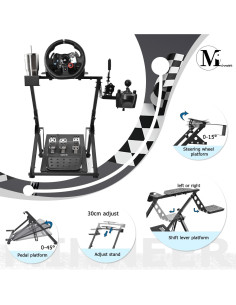 Soporte Plegable para Volante de Carreras Minneer 26H Ajustable 2