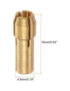 Mandril de Latón 3.2mm HARFINGTON 30pcs Accesorios 2