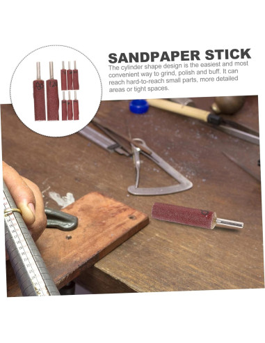 Kit de Accesorios de Lijado Jojofuny 8 Piezas para Herramientas
