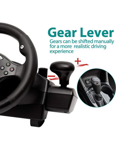Volante DOYO R270 con Pedales para Xbox y PC - 270
