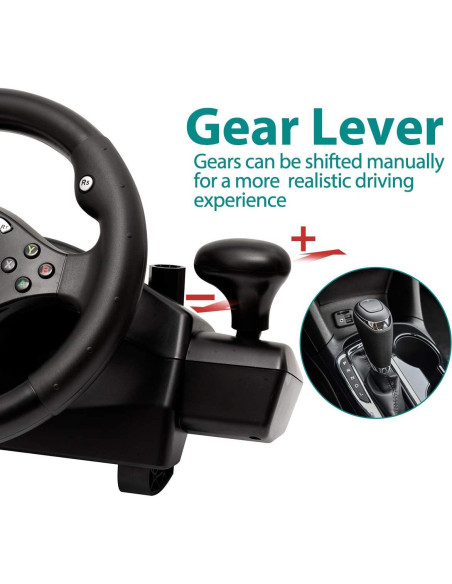 Volante DOYO R270 con Pedales para Xbox y PC - 270