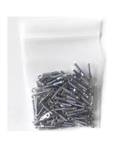 100 Piezas Bisagras de Metal para Gafas ALEYHA - Reemplazo