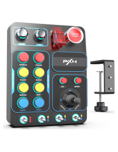 Caja de Botones PXN CB1 USB 30 Botones RGB para PC