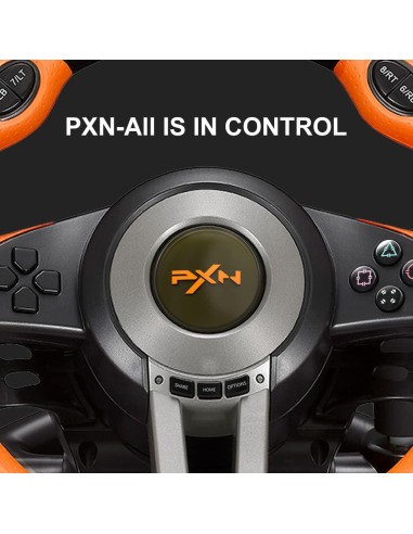 Volante de Simulación PXN V3 PRO con Pedales 180