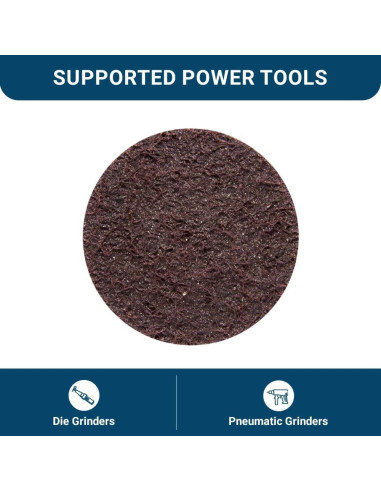 Discos de Acondicionamiento de Superficie 3" Benchmark Abrasives - Nylon Medio (Paquete de 25)
