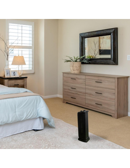 Calentador de Torre Cerámico Comfort Glow CEH625 1500W Oscilante