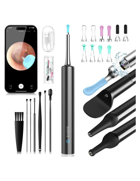 Limpiador de Cera de Oídos Bebird C3 con Cámara 1080p