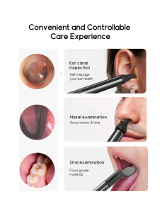 Limpiador de Cera de Oídos Bebird C3 con Cámara 1080p 2