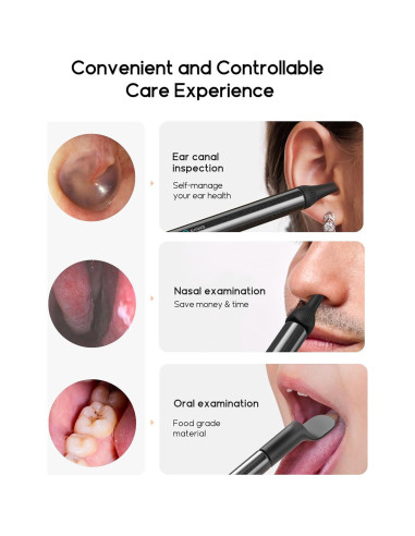 Limpiador de Cera de Oídos Bebird C3 con Cámara 1080p