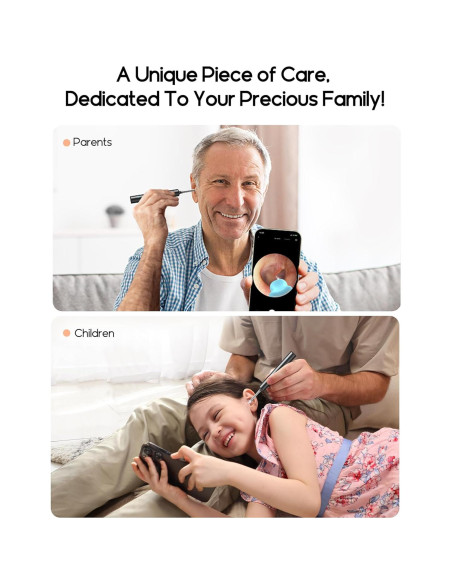 Limpiador de Cera de Oídos Bebird C3 con Cámara 1080p