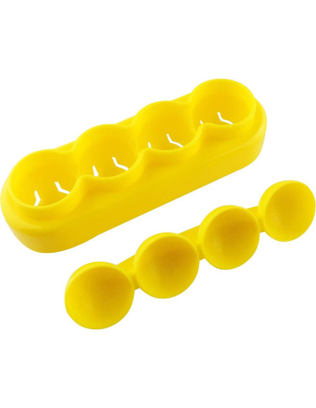 Moldeador de Sushi JCBIZ 4 Piezas para Bolas de Arroz