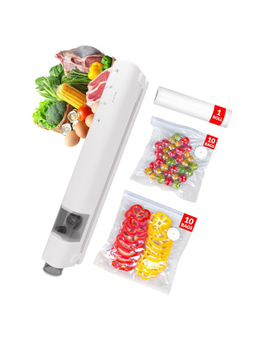 Máquina de Sellado al Vacío ZOES HOMEWARE 2025 Compacta 60kPa