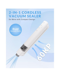 Máquina de Sellado al Vacío ZOES HOMEWARE 2025 Compacta 60kPa 2