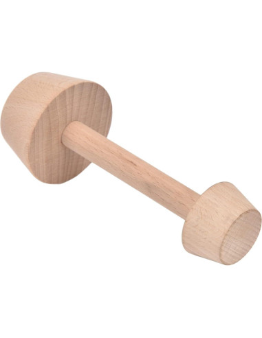 Tamper de Tartas de Madera Cyrank Doble Cara 80g