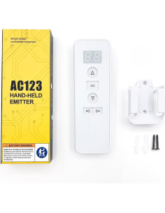 Control Remoto 16 Canales para Persianas Eléctricas Blanco 2