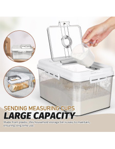 Contenedor de Almacenamiento de Alimentos Alipis 32x22x17cm 2