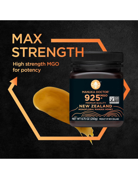 Miel de Manuka Monofloral Manuka Doctor MGO 925+ 247.5 g