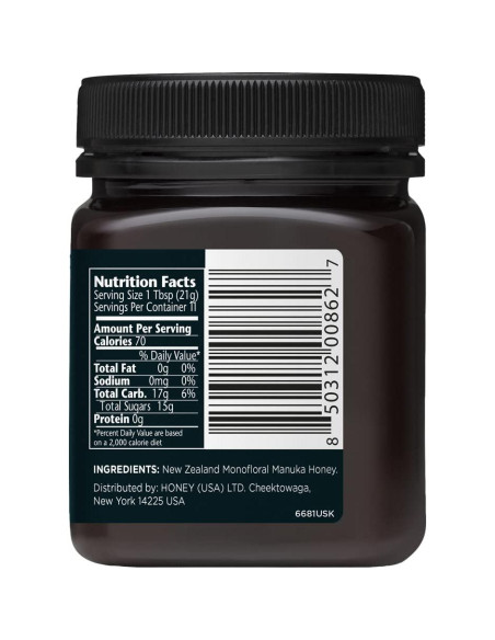 Miel de Manuka Monofloral Manuka Doctor MGO 925+ 247.5 g