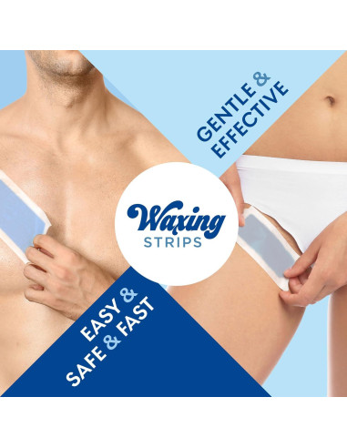 Cintas de Cera Duales Aemerry 40 Unidades Hipoalergénicas