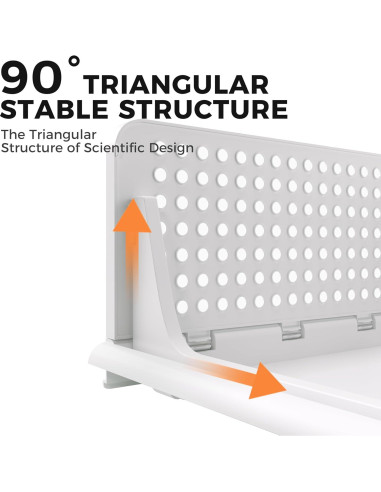 Cesta de Almacenamiento Plástica Apilable Pinkpum 4 Pzas