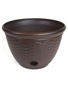 Maceta para Manguera Liberty Garden 1920 Resina Wicker 30,48 cm