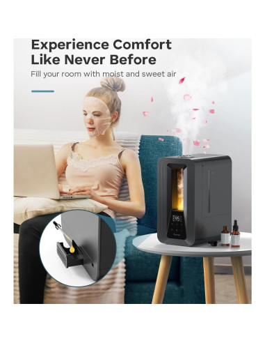 Humidificador ultrasónico BREEZOME 6L con difusor de aceites