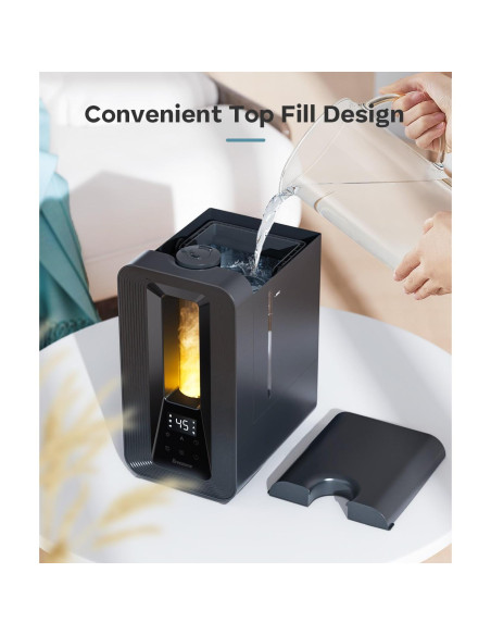 Humidificador ultrasónico BREEZOME 6L con difusor de aceites