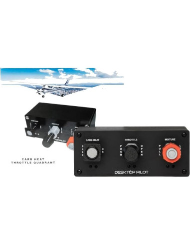 Controlador de Vuelo Desktop Pilot Cessna 172 USB