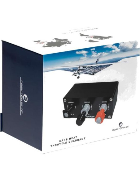 Controlador de Vuelo Desktop Pilot Cessna 172 USB