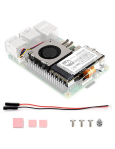 Placa Adaptadora PCIe a M.2 NVMe Waveshare para Raspberry Pi 5