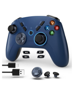 Controlador Inalámbrico Boowen para PC y Móviles LED