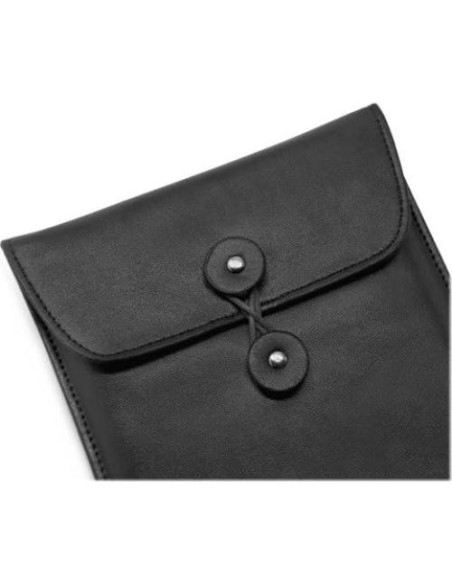 Funda BoxWave Nero Leather para Raspberry Pi 4 Pantalla Táctil 17.78 cm