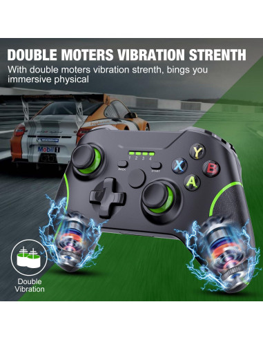 Controlador Inalámbrico HEDYDK para Xbox One y PC Negro