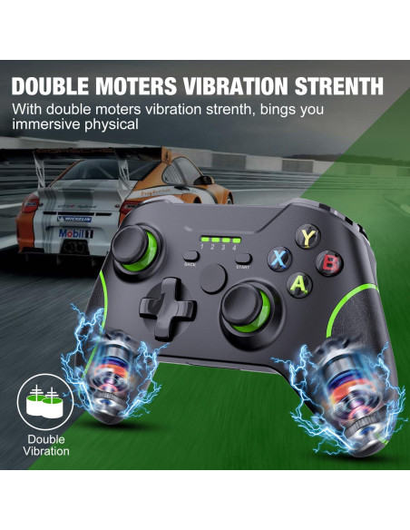 Controlador Inalámbrico HEDYDK para Xbox One y PC Negro