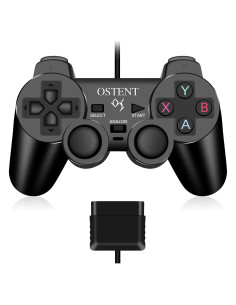 Controlador Analógico OSTENT PS2/PS1 con Vibración