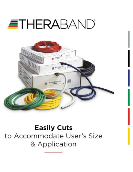 Tubo de Resistencia THERABAND Azul Extra Pesado 121.92 cm
