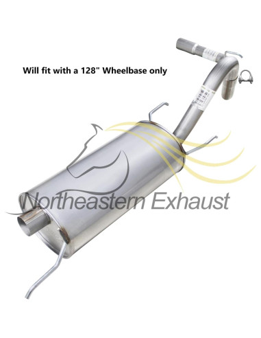Silenciador de Escape Northeastern Acero Inoxidable Toyota Tacoma 2005-2012