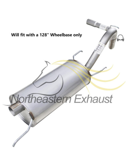 Silenciador de Escape Northeastern Acero Inoxidable Toyota Tacoma 2005-2012