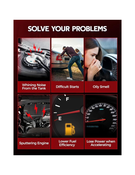 Bomba de Combustible Eléctrica Torchbeam FG2130 para Toyota Tacoma 2016-2022