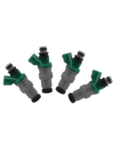 Juego de inyectores de combustible Ineedup 4Pcs 2 agujeros