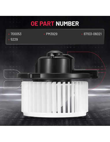 Motor de Ventilador de Calefacción BDFHYK para Toyota 1997-2003