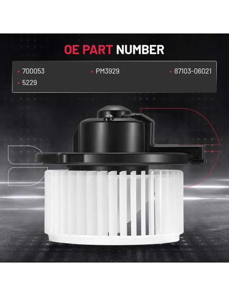 Motor de Ventilador de Calefacción BDFHYK para Toyota 1997-2003