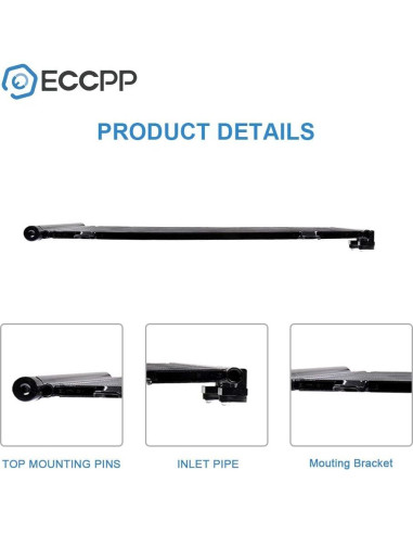 Condensador A/C ECCPP CU3396 para Toyota y Lexus 2007-2016